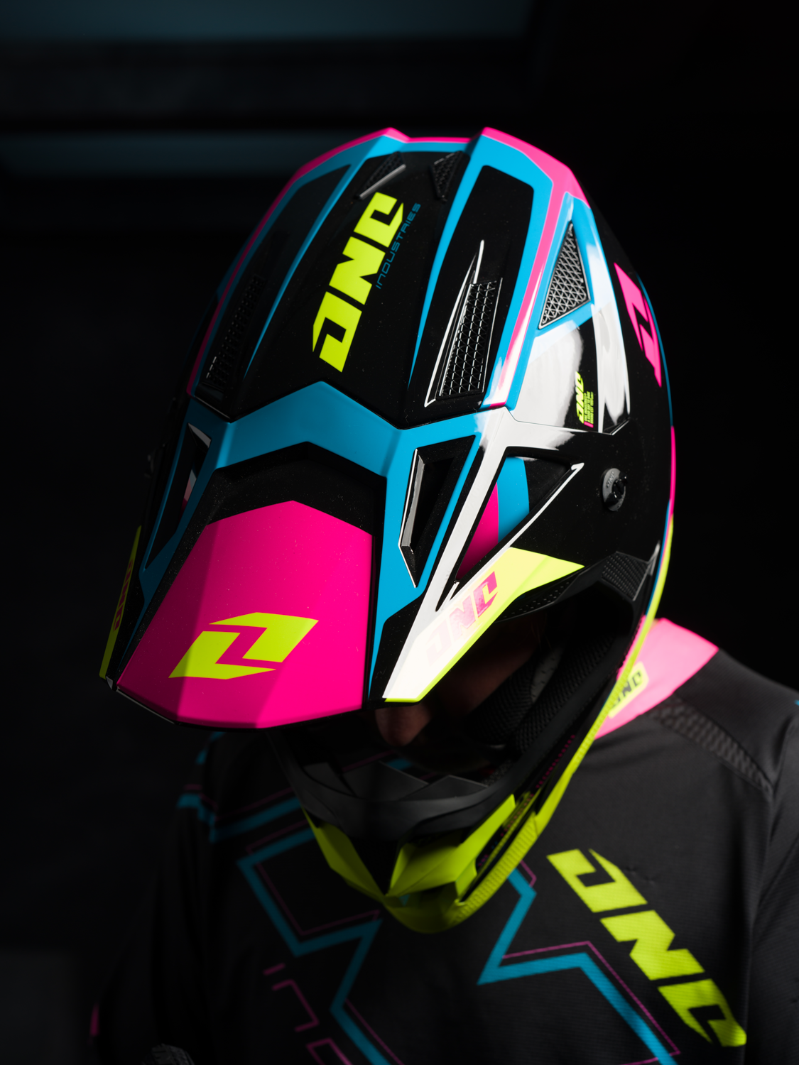 X-297 HELMET - TAZER NEON – ONE Industries