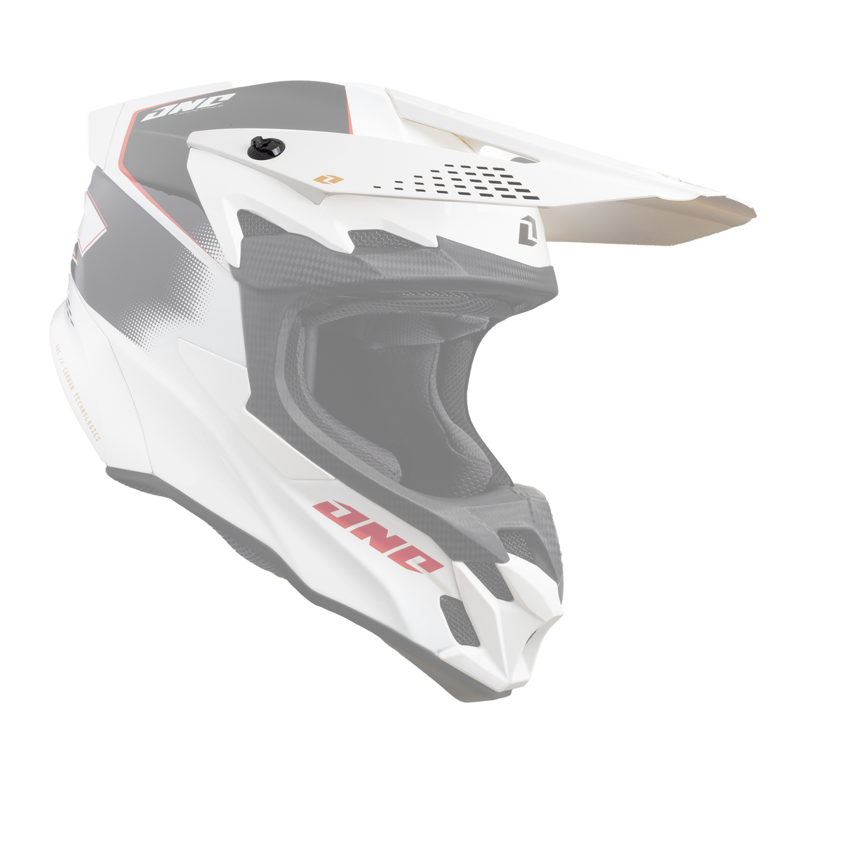 REPLACEMENT X-197 VISOR CARBON WHITE SCORCH