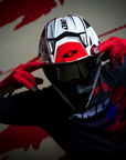 X-297 HELMET - TAZER RED