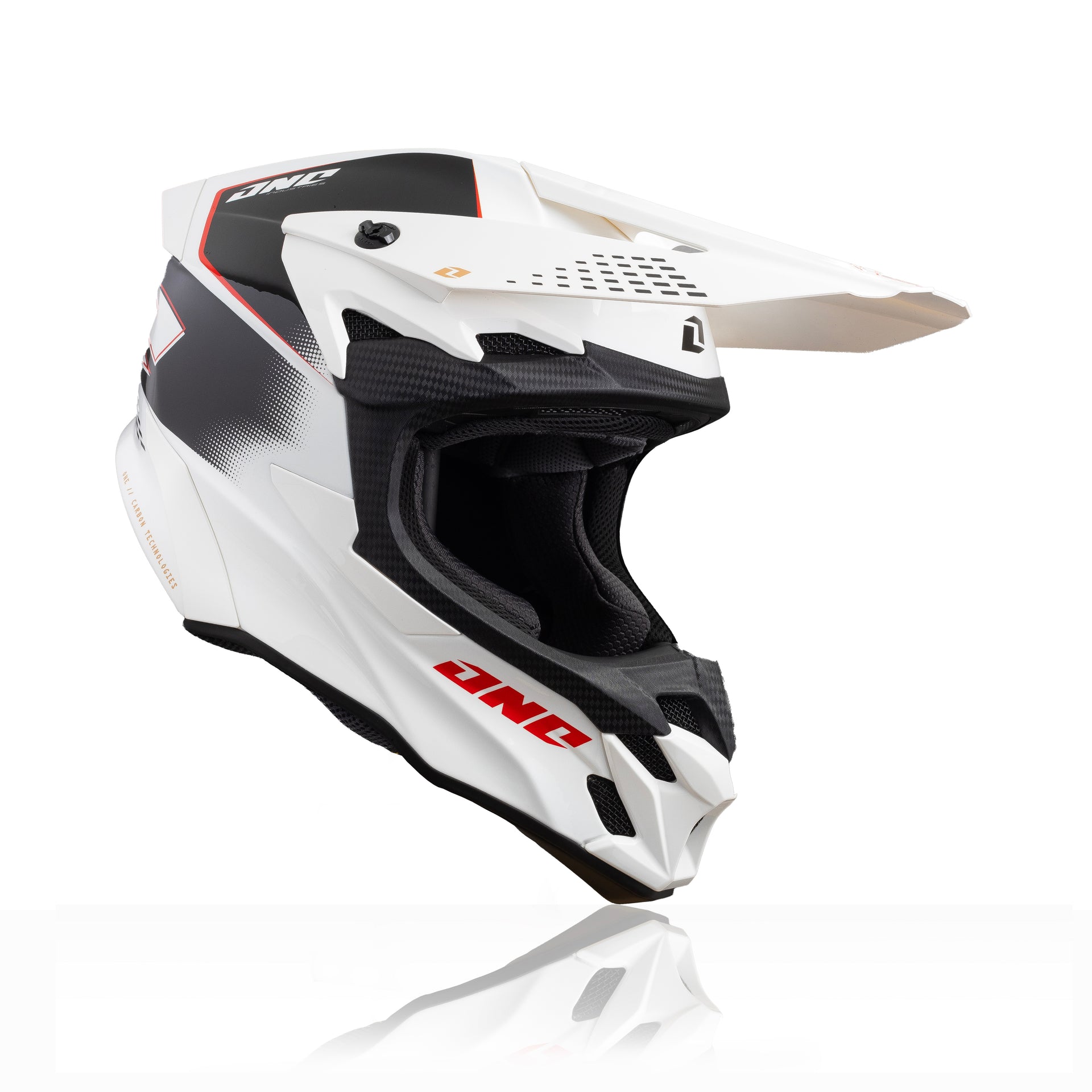 X-197 HELMET CARBON - WHITE SCORCH